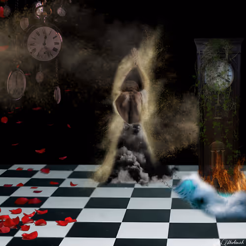 The Chessboard's Confined Queen