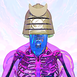 Skull N Bananas SAMURAI #2301
