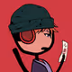 6853