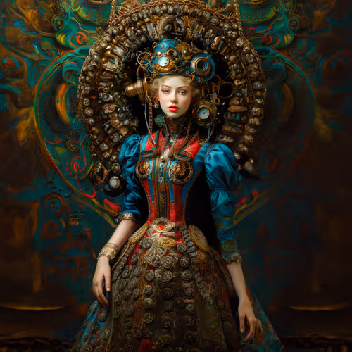 Mysterious Portraits Of Colors