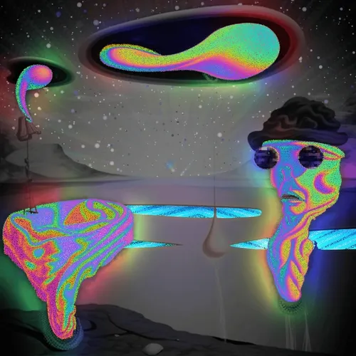 Alien Dreamscape: Glitched Digital Realms