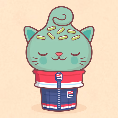 Kitty Cone #676