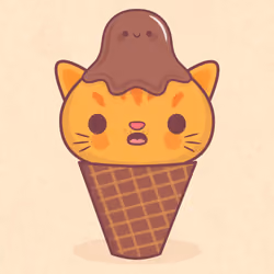 Kitty Cone #856