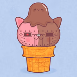 Kitty Cone #1866