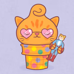 Kitty Cone #1082