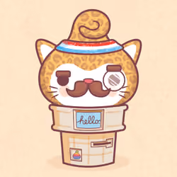 Kitty Cone #2073