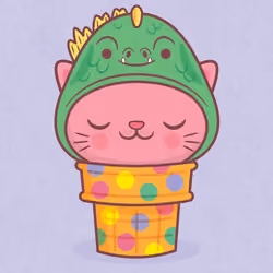 Kitty Cone #406