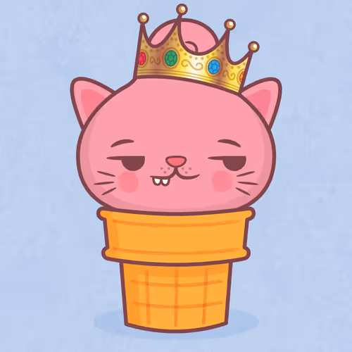 Kitty Cone #4721