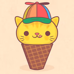 Kitty Cone #4954