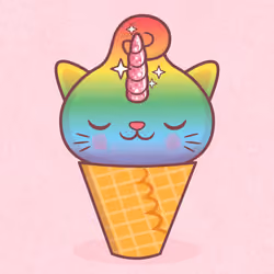 Kitty Cone #2564