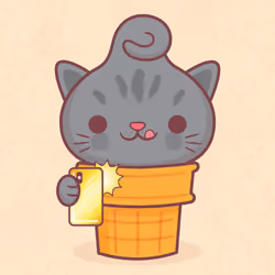 Kitty Cone #444