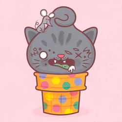 Kitty Cone #1171