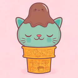 Kitty Cone #4517