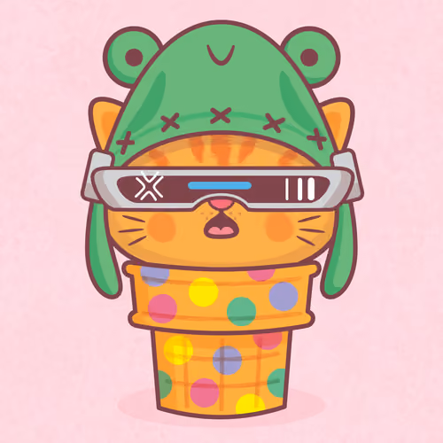 Kitty Cone #1243