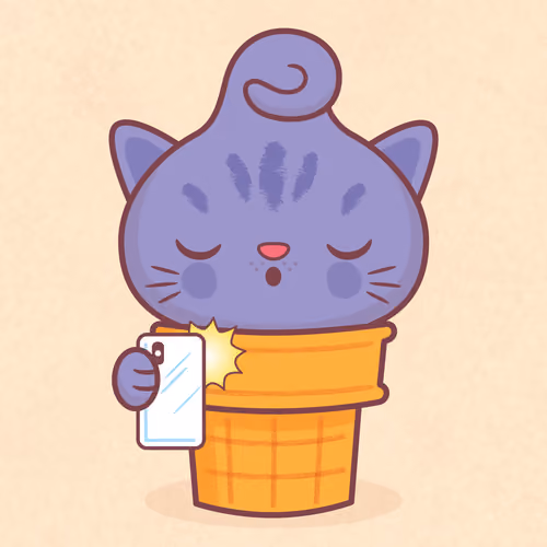 Kitty Cone #1225
