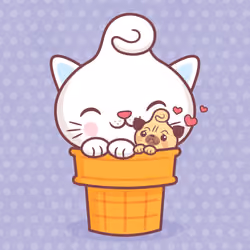 Kitty Cone #1853
