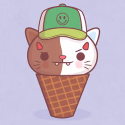 Kitty Cone #1320