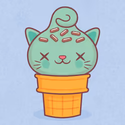 Kitty Cone #1184