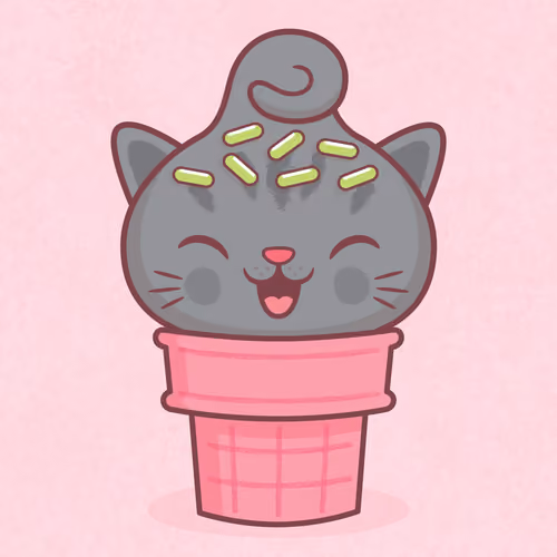 Kitty Cone #1226