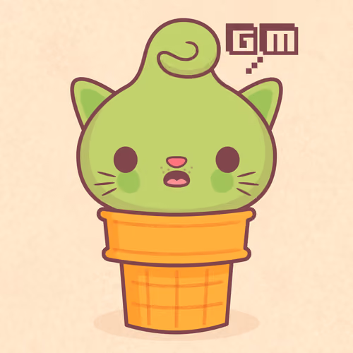 Kitty Cone #1609