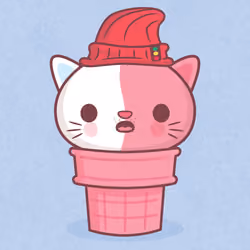 Kitty Cone #4873
