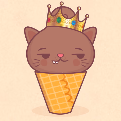 Kitty Cone #1210