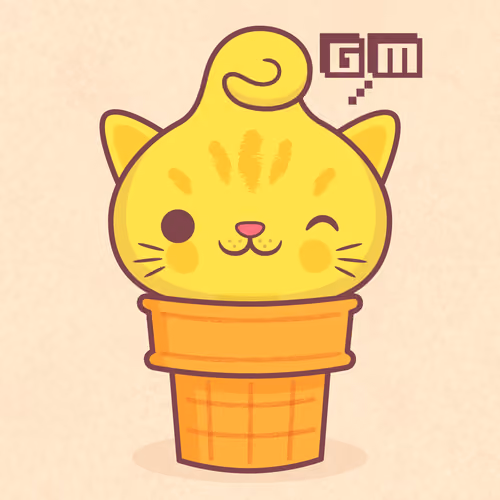 Kitty Cone #1174