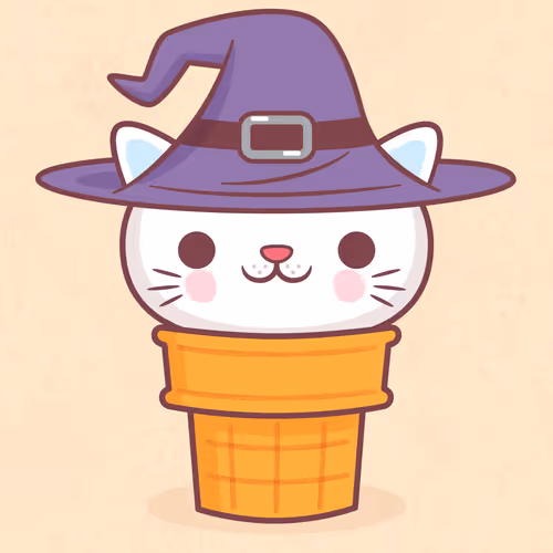 Kitty Cone #819