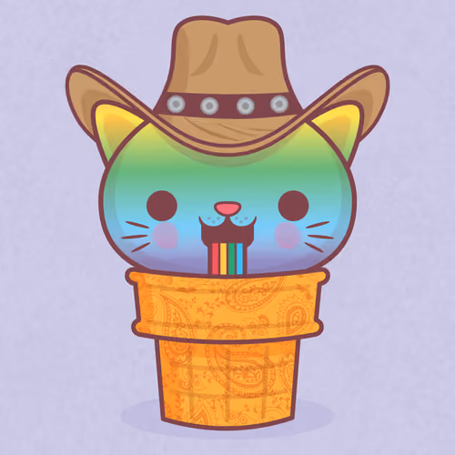 Kitty Cone #954