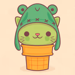 Kitty Cone #3767