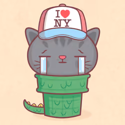 Kitty Cone #1027
