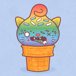 Kitty Cone #822