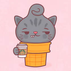 Kitty Cone #1270