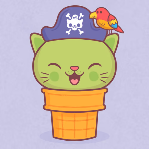 Kitty Cone #5051