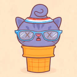 Kitty Cone #1168