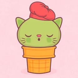 Kitty Cone #3528