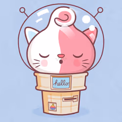 Kitty Cone #3363