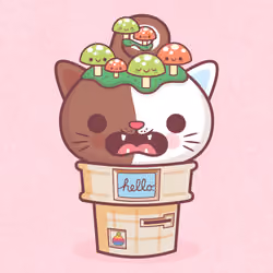 Kitty Cone #647
