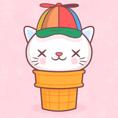 Kitty Cone #763