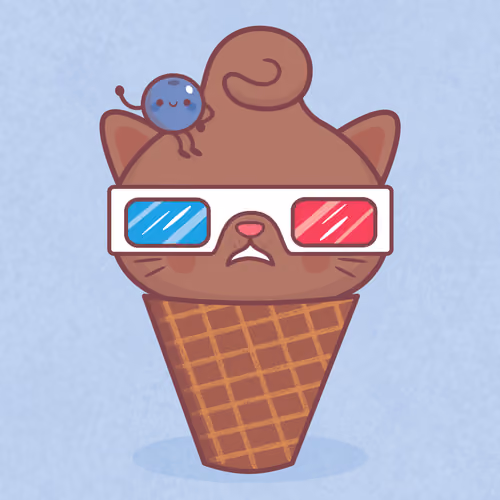 Kitty Cone #1036