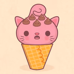 Kitty Cone #1069