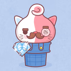 Kitty Cone #4153