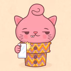 Kitty Cone #807