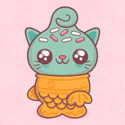 Kitty Cone #5439