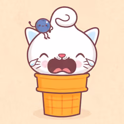 Kitty Cone #1186