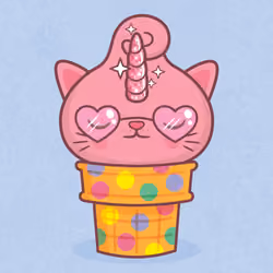 Kitty Cone #962