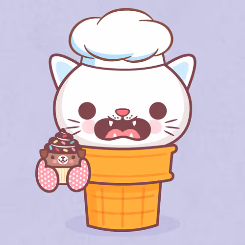 Kitty Cone #5133