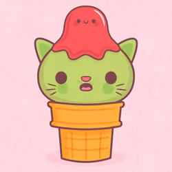 Kitty Cone #1187