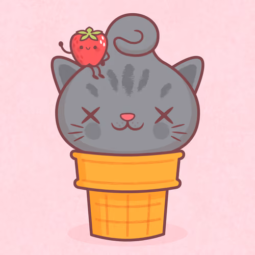 Kitty Cone #737