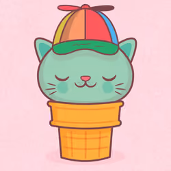 Kitty Cone #1122